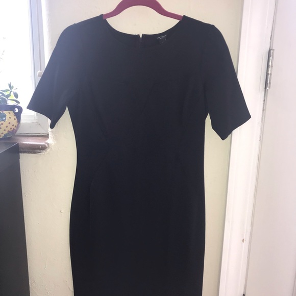 NWOT 4P Ann Taylor Regal Black Dress - Picture 7 of 8